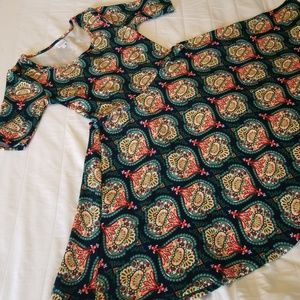 LuLaRoe Nicole Dress size Large.